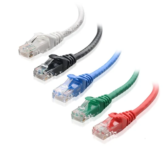 Cat5 Cat5e CAT6 CAT6A LAN ジャンパー Cabo 長い伝送距離の USB ケーブル